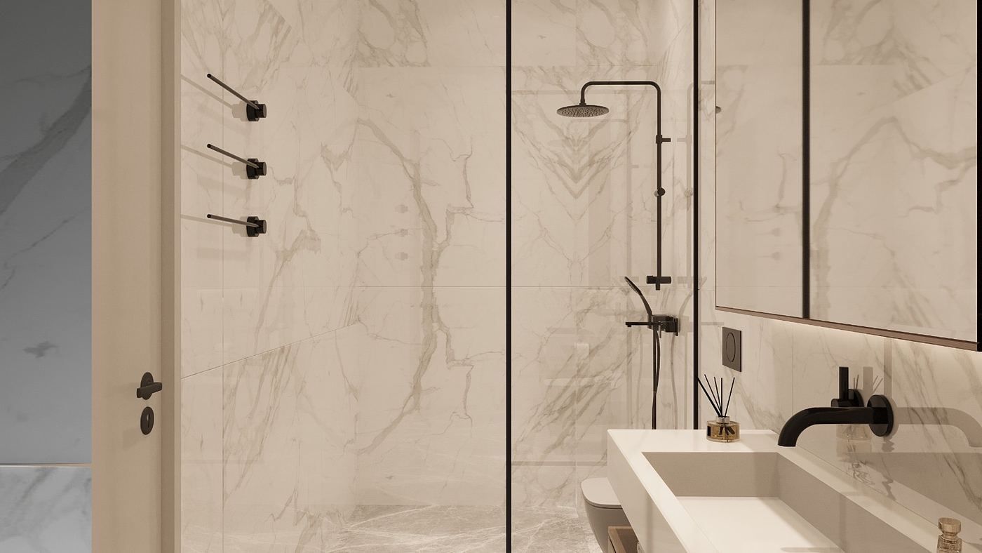 Banyo lavabo detayı